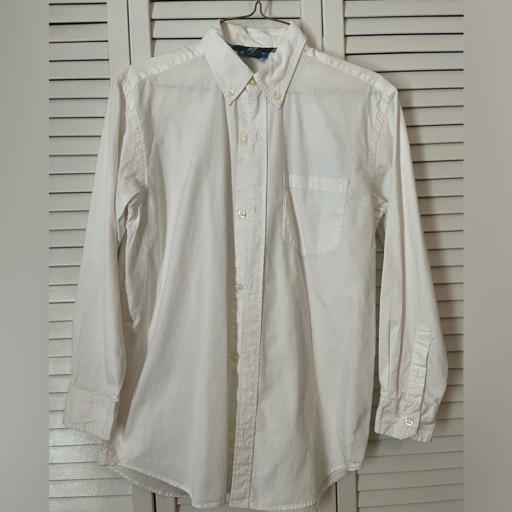 Gap Kids button down long sleeve shirt size xL